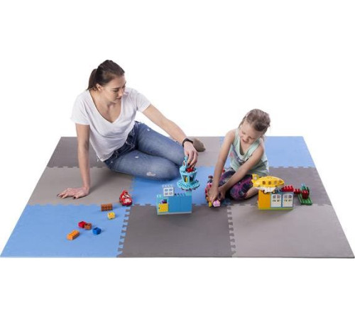 Килимок-пазл ONE FITNESS MP10 180 см x 180 см x 1 см різнокольоровий Килимок-пазл ONE FITNESS MP10 180 см x 180 см x 1 см різнокольоровий