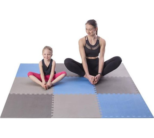 Килимок-пазл ONE FITNESS MP10 180 см x 180 см x 1 см різнокольоровий Килимок-пазл ONE FITNESS MP10 180 см x 180 см x 1 см різнокольоровий
