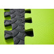 Килимок-пазл Allright FE06018 120 см x 120 см x 1,2 см чорно-зелений