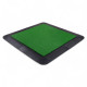 Захисний килимок inSPORTline Grasteko 100 x 100 x 2 см зелений
