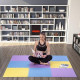 Килимок-пазл ONE FITNESS MP10 180 см x 180 см x 1 см різнокольоровий