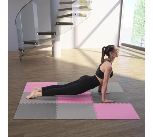 Килимок-пазл ONE FITNESS MP10 180 см x 180 см x 1 см різнокольоровий Килимок-пазл ONE FITNESS MP10 180 см x 180 см x 1 см різнокольоровий