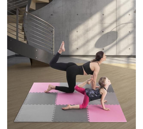 Килимок-пазл ONE FITNESS MP10 180 см x 180 см x 1 см різнокольоровий Килимок-пазл ONE FITNESS MP10 180 см x 180 см x 1 см різнокольоровий