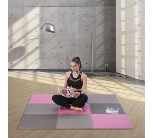 Килимок-пазл ONE FITNESS MP10 180 см x 180 см x 1 см різнокольоровий Килимок-пазл ONE FITNESS MP10 180 см x 180 см x 1 см різнокольоровий