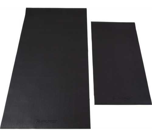 Захисний килимок Pure2Improve 200 см х 100 см х 0,6 см чорний
