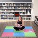 Килимок-пазл ONE FITNESS MP10 180 см x 180 см x 1 см різнокольоровий