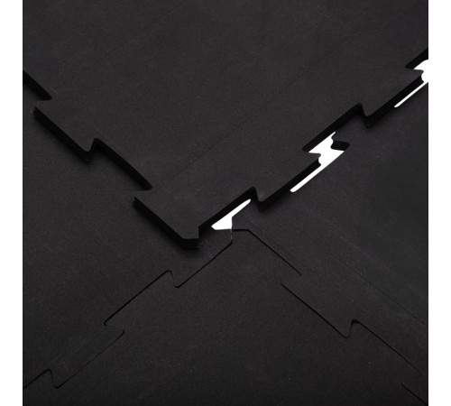 Килимок-пазл inSPORTline Puzleto 100 x 100 x 1,5 см чорний