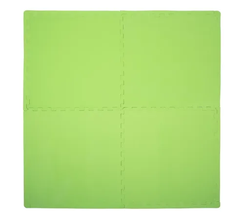 Килимок-пазл inSPORTline EVA 124х124х1,2 см зелений