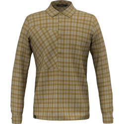 Сорочка чоловіча Salewa FANES FLANNEL 5 PL M L/S SHIRT 28446 7189 розмір 52/XL - коричнева