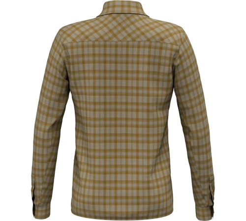 Сорочка чоловіча Salewa FANES FLANNEL 5 PL M L/S SHIRT 28446 7189 розмір 52/XL - коричнева