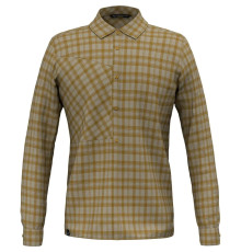 Сорочка чоловіча Salewa FANES FLANNEL 5 PL M L/S SHIRT 28446 7189 розмір 46/S - коричневий
