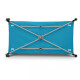 Ліжечко-манеж Lionelo Stefi Green Turquoise 64 х 124 х 73 см - синій