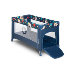 Ліжечко-манеж Lionelo Stefi Blue Navy - темно-синій