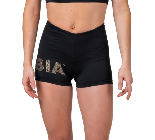 Жіночі шорти Nebbia Gold Print 828 - чорний/XS Жіночі шорти Nebbia Gold Print 828 - чорний/XS