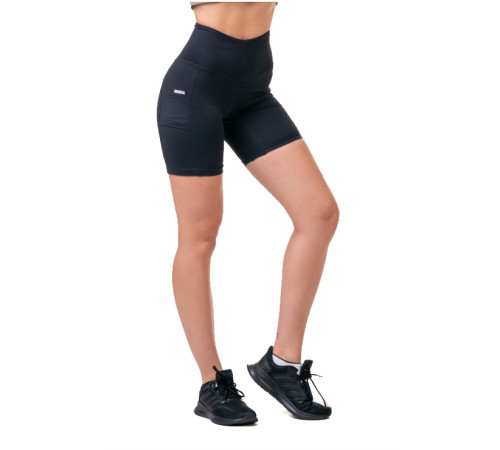 Жіночі шорти спортивні Nebbia Fit & Smart 575 - чорний/L Жіночі шорти спортивні Nebbia Fit & Smart 575 - чорний/L