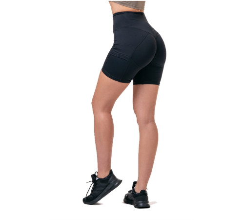 Жіночі шорти спортивні Nebbia Fit & Smart 575 - чорний/L Жіночі шорти спортивні Nebbia Fit & Smart 575 - чорний/L