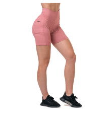 Жіночі шорти спортивні Nebbia Fit & Smart 575 - рожевий/XS