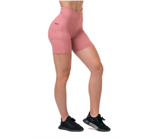 Жіночі шорти спортивні Nebbia Fit & Smart 575 - рожевий/XS Жіночі шорти спортивні Nebbia Fit & Smart 575 - рожевий/XS