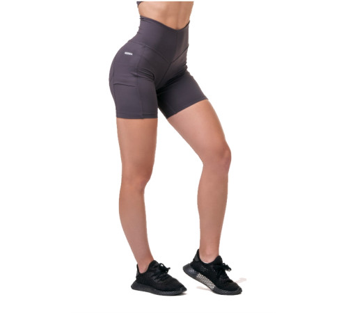 Жіночі шорти спортивні Nebbia Fit & Smart 575 - фіолетовий/S Жіночі шорти спортивні Nebbia Fit & Smart 575 - фіолетовий/S