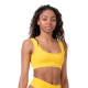 Жіночий топ, бюстгальтер Nebbia Miami Sporty Bralette 554 - жовтий/S