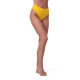 Бікіні з високою талією Nebbia Sporty Bottom 555 - жовтий/М