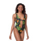 Жіночий купальник Nebbia High Energy Monokini 560 - зелений/S