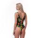 Жіночий купальник Nebbia High Energy Monokini 560 - зелений/S