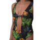Жіночий купальник Nebbia High Energy Monokini 560 - зелений/S