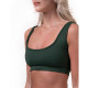 Жіночий топ, бюстгальтер Nebbia Miami Sporty Bralette 554 - зелений/М