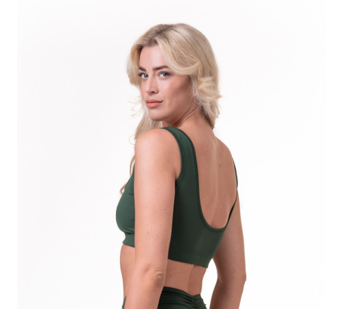 Жіночий топ, бюстгальтер Nebbia Miami Sporty Bralette 554 - зелений/М Жіночий топ, бюстгальтер Nebbia Miami Sporty Bralette 554 - зелений/М