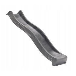 Дитяча гірка KBT sp2200an пластикова, 220 х 46 х 120 см - сіра