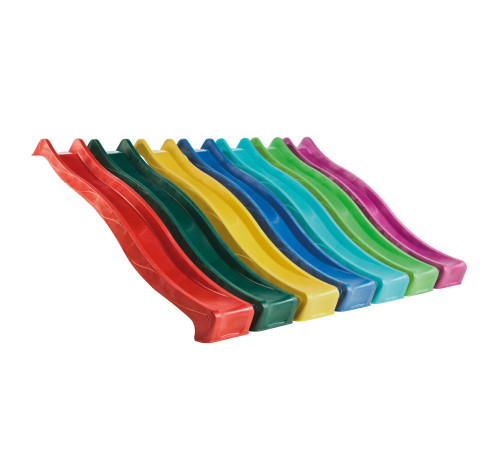 Дитяча гірка KBT пластикова, 300 х 49 х 150 см - зелена