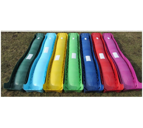 Дитяча гірка KBT пластикова, 300 х 49 х 150 см - зелена