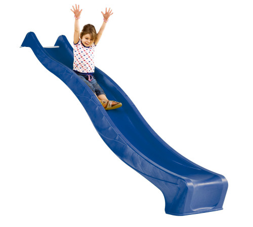 Дитяча гірка KBT пластикова, 300 х 49 х 150 см - зелена