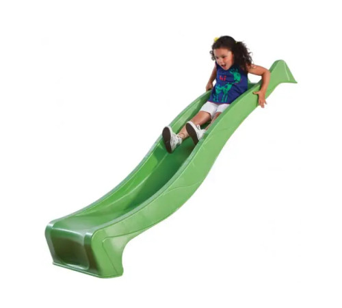 Дитяча гірка KBT пластикова, 300 х 49 х 150 см - зелена