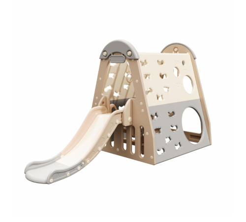 Дитяча гірка inSPORTline Climbino, 133,7 x 255,3 x 108 см, сіра