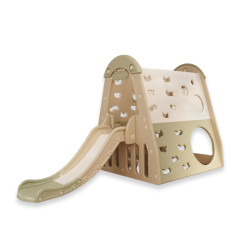 Дитяча гірка inSPORTline Climbino, 133,7 x 255,3 x 108 см, зелена