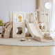 Дитячий ігровий майданчик Playground inSPORTline Nikino 123 x 201 x 207 см, бежевий