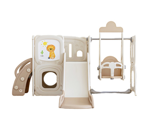 Дитячий ігровий майданчик Playground inSPORTline Nikino 123 x 201 x 207 см, бежевий