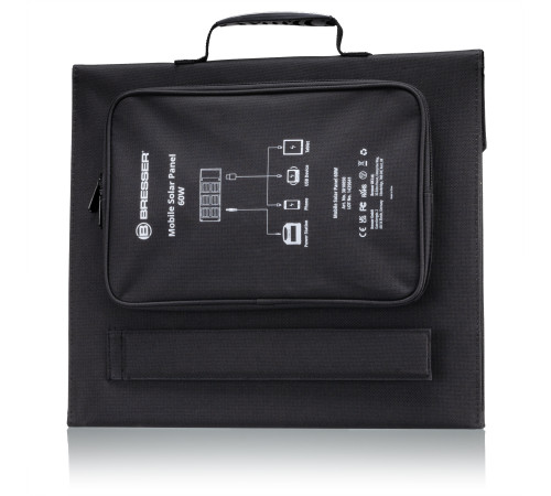 Портативний зарядний пристрій сонячна панель Bresser Mobile Solar Charger 60 Watt USB DC (3810050) Портативний зарядний пристрій сонячна панель Bresser Mobile Solar Charger 60 Watt USB DC (3810050)