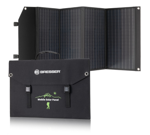 Портативний зарядний пристрій сонячна панель Bresser Mobile Solar Charger 90 Watt USB DC (3810060) Портативний зарядний пристрій сонячна панель Bresser Mobile Solar Charger 90 Watt USB DC (3810060)