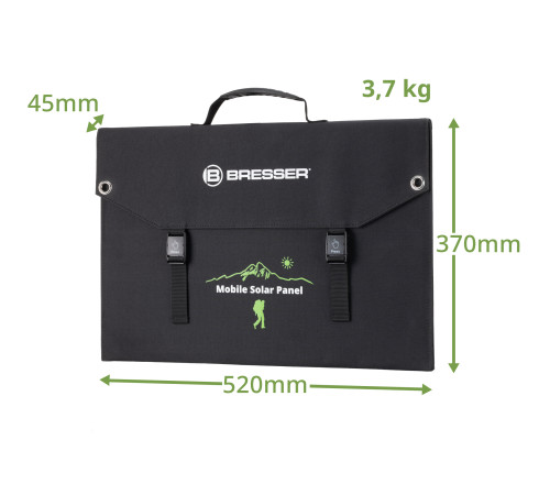Портативний зарядний пристрій сонячна панель Bresser Mobile Solar Charger 90 Watt USB DC (3810060) Портативний зарядний пристрій сонячна панель Bresser Mobile Solar Charger 90 Watt USB DC (3810060)