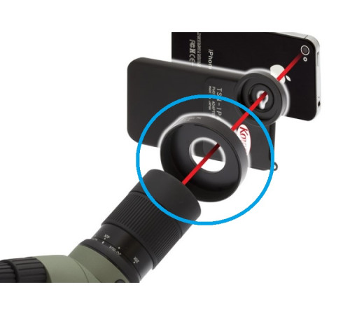 Кільце до підзорних труб Kowa Smartphone Digiscoping Adapter Ring TSN-АR500A (12227) Кільце до підзорних труб Kowa Smartphone Digiscoping Adapter Ring TSN-АR500A (12227)