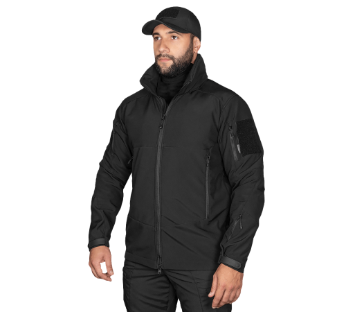 Костюм Stalker Phantom SoftShell Чорний (7388), M Костюм Stalker Phantom SoftShell Чорний (7388), M