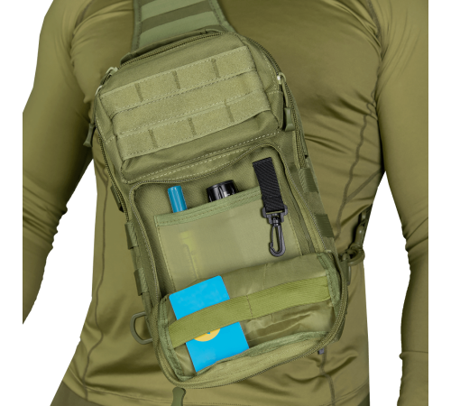 Сумка COB Sling Олива (7118) Сумка COB Sling Олива (7118)