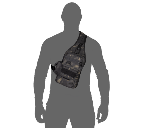 Сумка Gunner Sling 2.0 Multicam Black (7113) Сумка Gunner Sling 2.0 Multicam Black (7113)