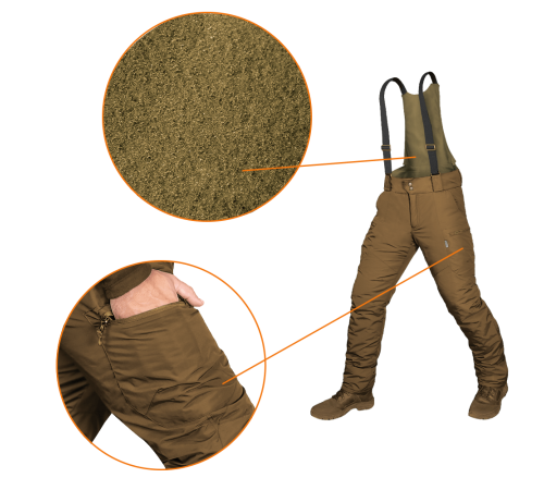 Зимові штани Patrol Nylon Taslan Койот (7356), XXL Зимові штани Patrol Nylon Taslan Койот (7356), XXL