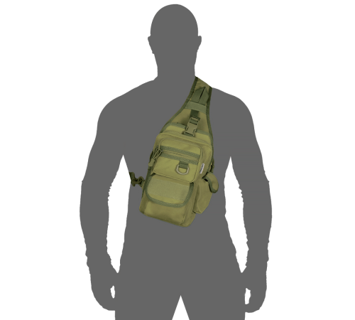 Сумка Gunner Sling 2.0 Олива (7115) Сумка Gunner Sling 2.0 Олива (7115)