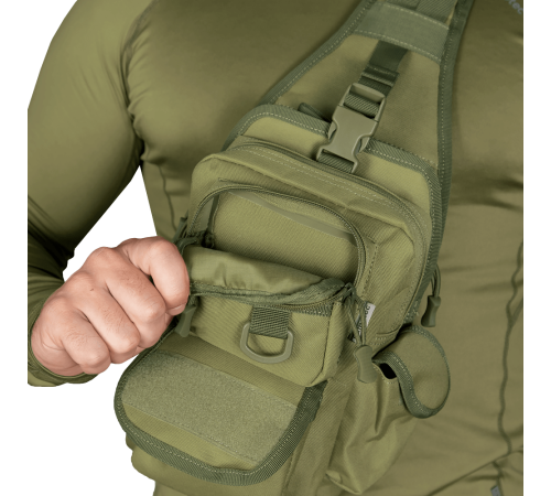 Сумка Gunner Sling 2.0 Олива (7115) Сумка Gunner Sling 2.0 Олива (7115)