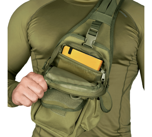 Сумка Gunner Sling 2.0 Олива (7115) Сумка Gunner Sling 2.0 Олива (7115)